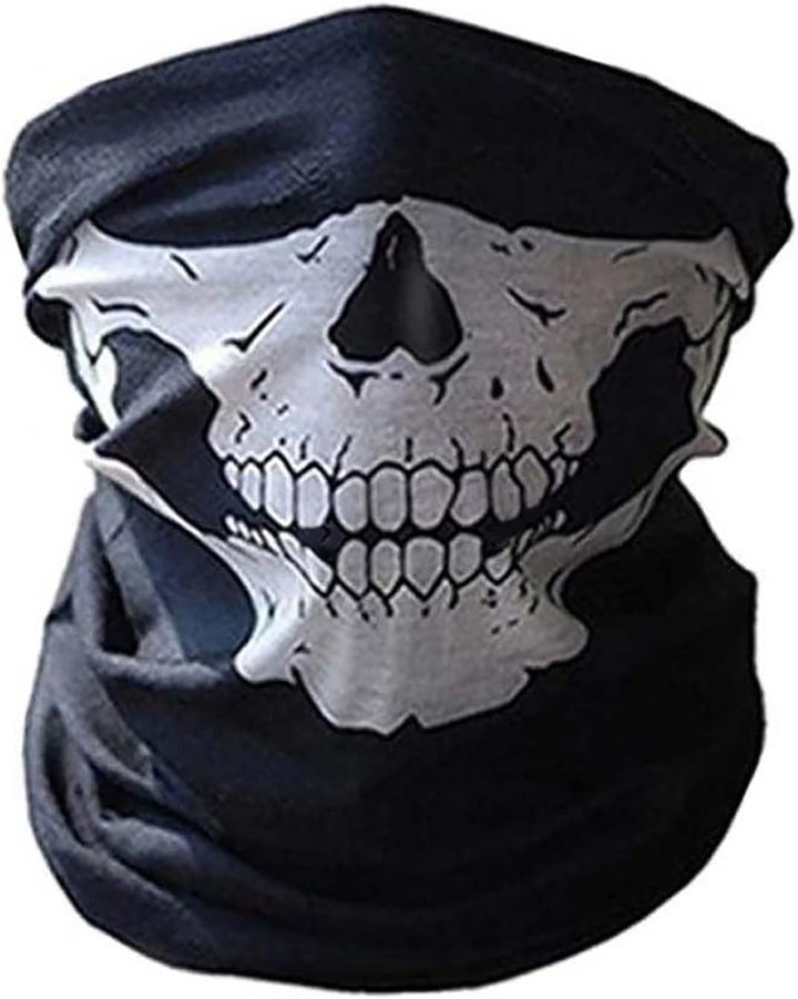 3 Piece Multifunctional Motorcycle Face Mask,Breathable Seamless Tube Face Shield Ski Mask