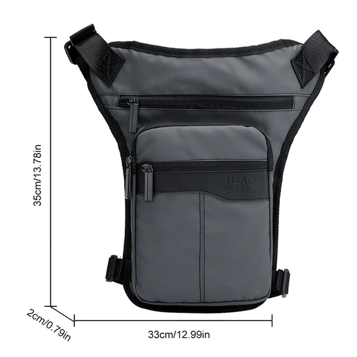 Waterproof Waist Leg Bag Men Motorcycle Bag Cycling Riding Mobile Phone Purse Leggings Thigh Bag Belt Fanny Pack Bags for Men