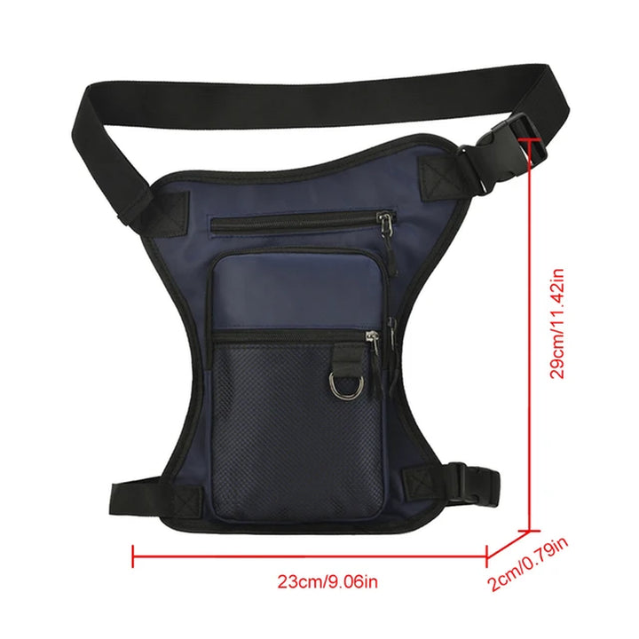 Waterproof Waist Leg Bag Men Motorcycle Bag Cycling Riding Mobile Phone Purse Leggings Thigh Bag Belt Fanny Pack Bags for Men