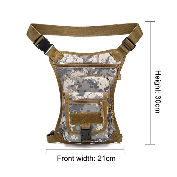 Waterproof Waist Leg Bag Men Motorcycle Bag Cycling Riding Mobile Phone Purse Leggings Thigh Bag Belt Fanny Pack Bags for Men