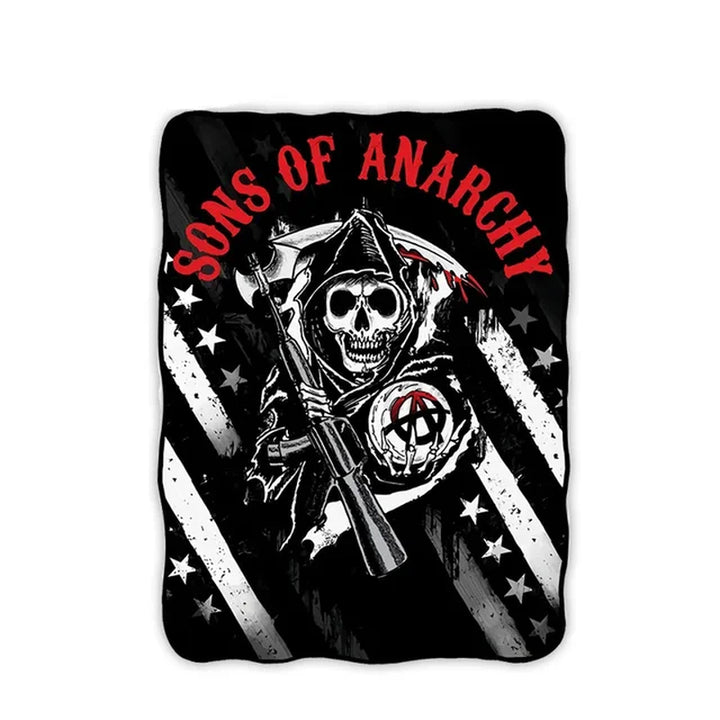Personalized Jump Time 13 X 13 Cm Son of Anarchy Auto Parts Decal, Waterproof and Sunscreen Repair Trunk Decoration Sticker 30CM