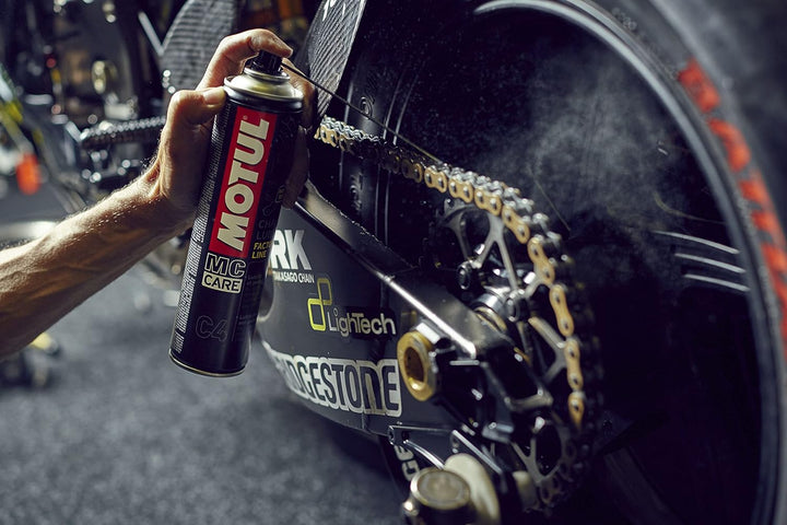 MOTUL 109919 Aditivolubricante, Pack Mantenimiento De Cadenas De Moto Factory Line