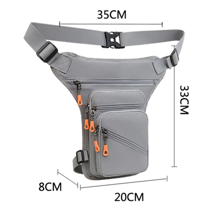 Waterproof Waist Leg Bag Men Motorcycle Bag Cycling Riding Mobile Phone Purse Leggings Thigh Bag Belt Fanny Pack Bags for Men