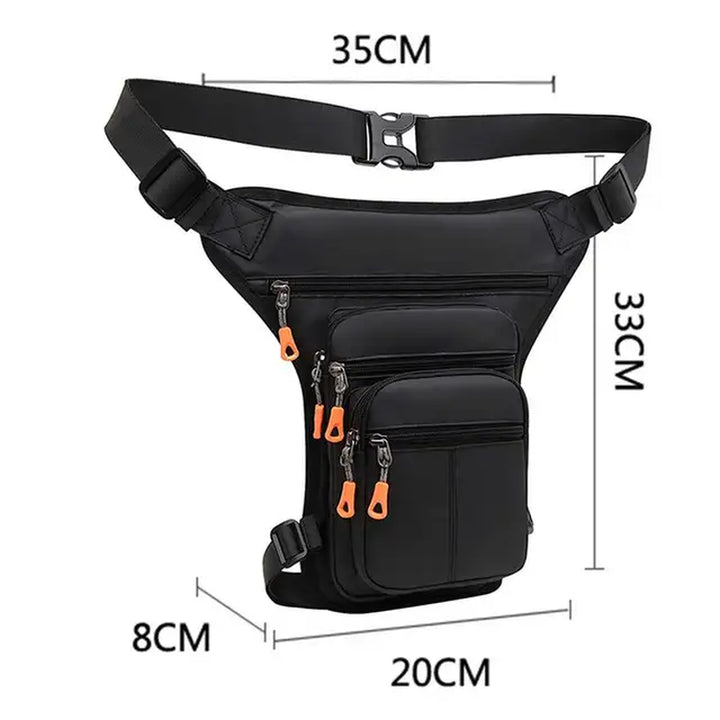 Waterproof Waist Leg Bag Men Motorcycle Bag Cycling Riding Mobile Phone Purse Leggings Thigh Bag Belt Fanny Pack Bags for Men
